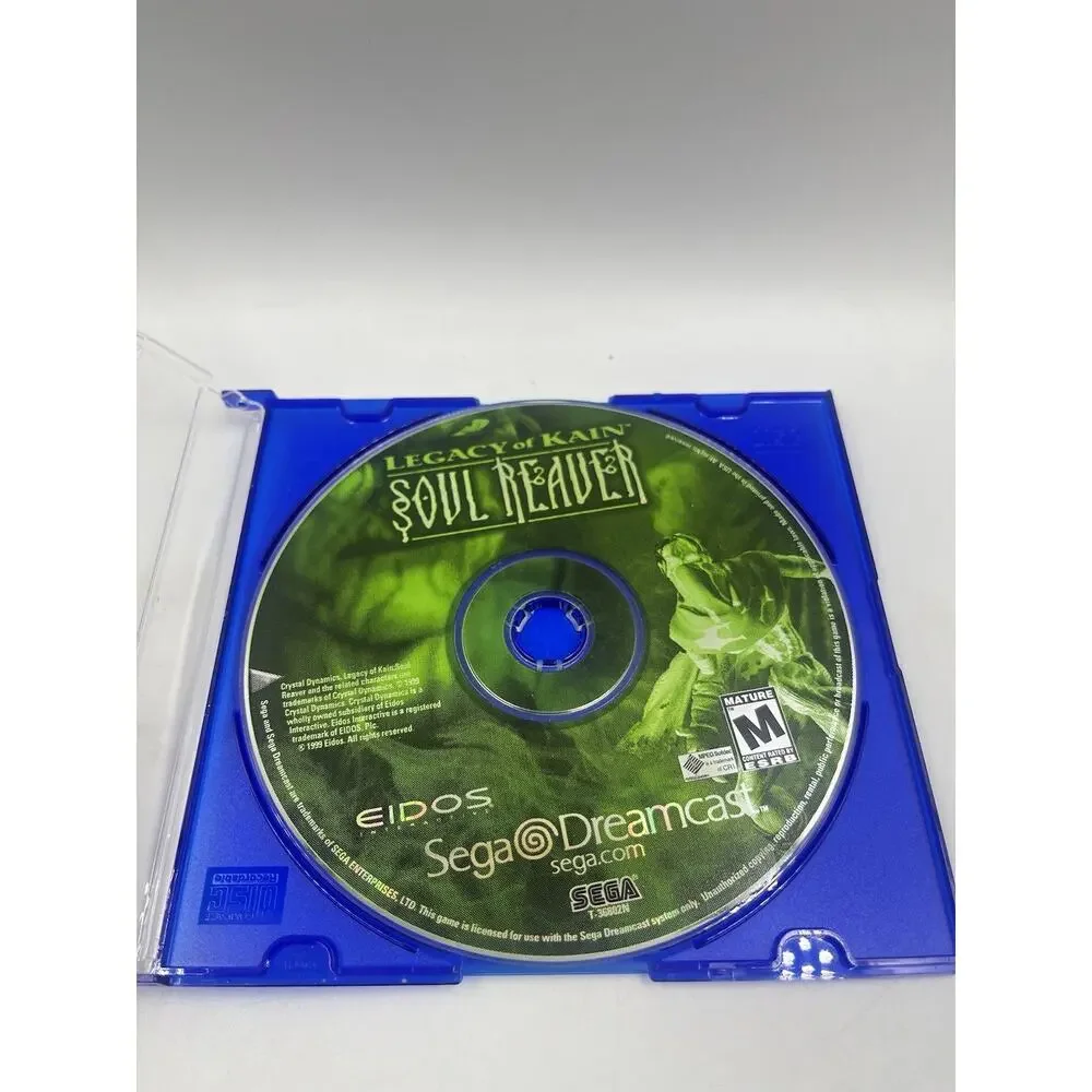 Legacy of Kain: Soul Reaver (Sega Dreamcast, 2000) Disc Only Tested Working